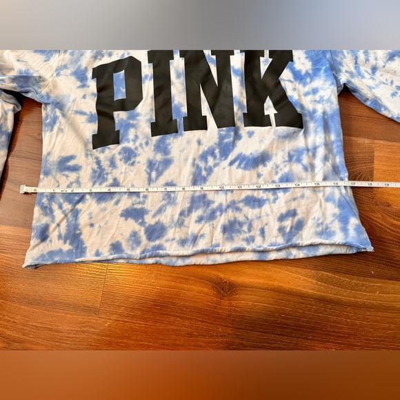 PINK long sleeve top. size small - Picture 3 of 5